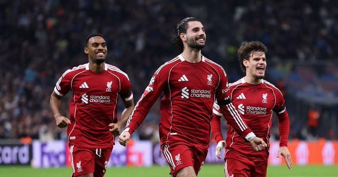 app下载-利物浦本赛季欧冠对五大联赛球队全胜，对非五大联赛球队全输